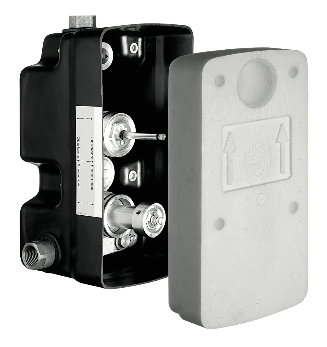 Unterputz-Masterbox WBD-SC-T, Mischwasser, Thermostat, Masterbox, 2 Vorfilter, 2 RFV, 2x G 1/2 IG, G 1/2 IG, B 125 mm x H 246 mm x T 158 mm Unterputz-Masterbox WBD-SC-T, Mischwasser, Thermostat, Masterbox, 2 Vorfilter, 2 RFV, 2x G 1/2 IG, G 1/2 IG, B 125 mm x H 246 mm x T 158 mm