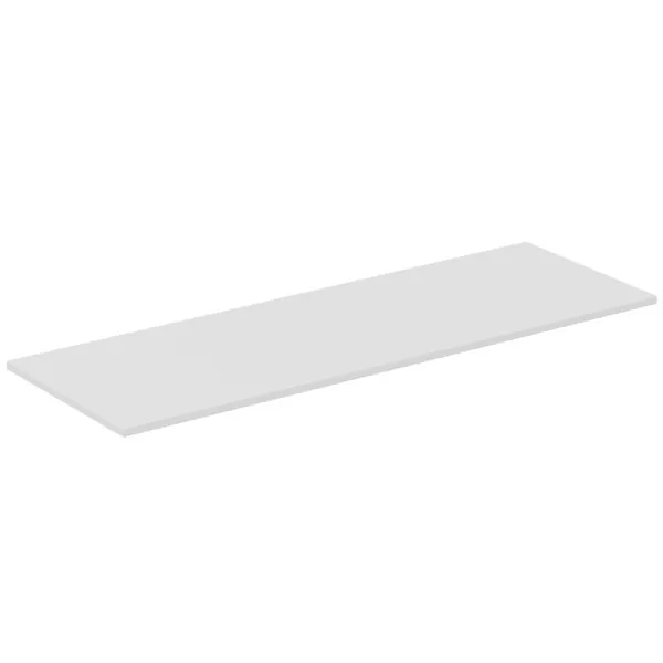 Holzkonsole Connect Air, für Unterschrank 1300mm, 1304x442x18mm, Weiß glänzend und matt