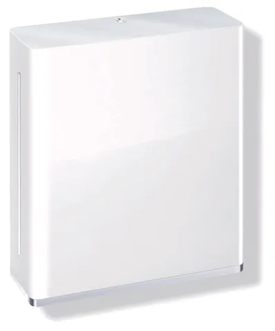 HEWI Papierhandtuchspender Serie 805, Edelstahl weiß beschichtet HEWI Papierhandtuchspender Serie 805, Edelstahl weiß beschichtet
