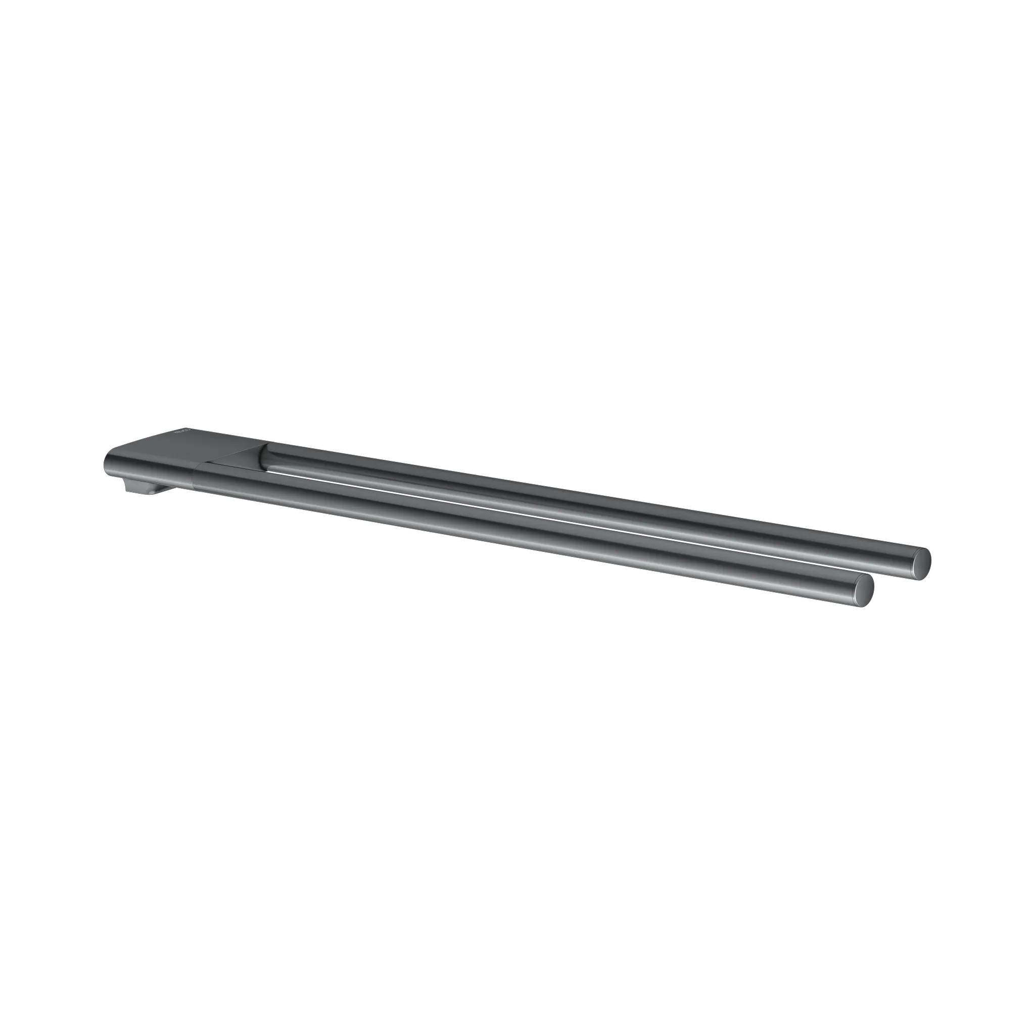 Edition 400 Handtuchhalter 450 mm Schwarzchrom gebürstet Handtuchhalter Edition 400 11518,fest 2-tlg., 450 mm, Schwarzchrom gebürstet