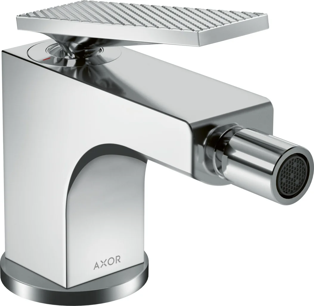 Hansgrohe AXOR Citterio Bidetmischer Einhebelgriff, Chrom, Ausladung 112 mm, Auslaufhöhe 73 mm