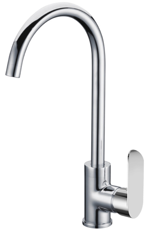 Spültisch-Einhandbatterie AqvaBasic IV - schwenkbarer Auslauf - flexible Druckschläuche 3/8", DVGW W270 - Kartusche mit keramischen Dichtscheiben - Heisswassersperre - Wassermengendurchflussregulierung - chrom Spültisch-Einhandbatterie AqvaBasic IV - schwenkbarer Auslauf - flexible Druckschläuche 3/8", DVGW W270 - Kartusche mit keramischen Dichtscheiben - Heisswassersperre - Wassermengendurchflussregulierung - chrom