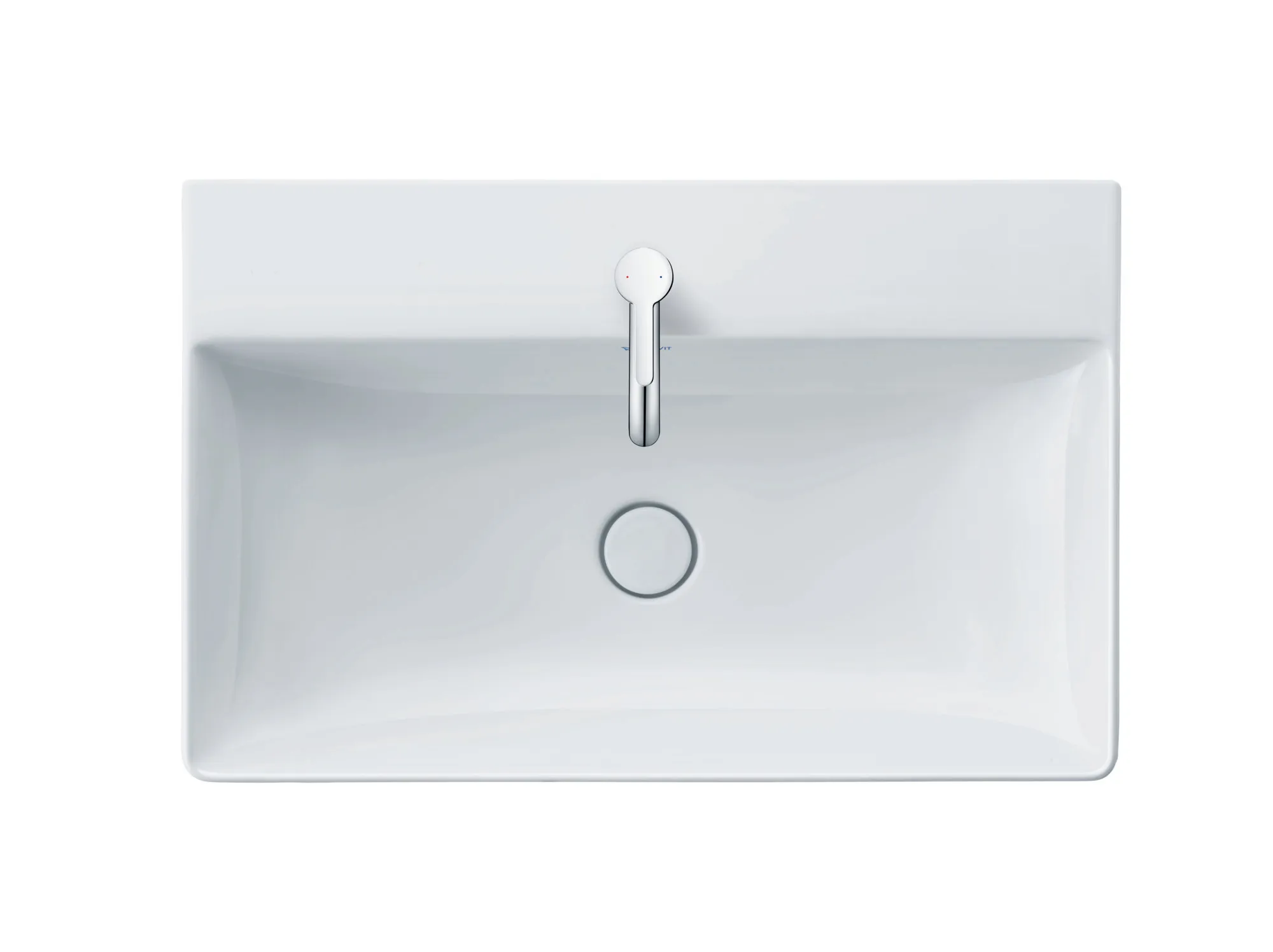 Wandwaschtisch „DuraSquare“, ohne Überlauf Becken: mittig / Größe: 80 × 47 cm / Hahnlochbohrung: mit 1×1 Hahnlochbohrung / Hahnlochposition: ohne / Oberflächenveredelung: mit WonderGliss Wandwaschtisch „DuraSquare“, ohne Überlauf Becken: mittig / Größe: 80 × 47 cm / Hahnlochbohrung: mit 1×1 Hahnlochbohrung / Hahnlochposition: ohne / Oberflächenveredelung: mit WonderGliss