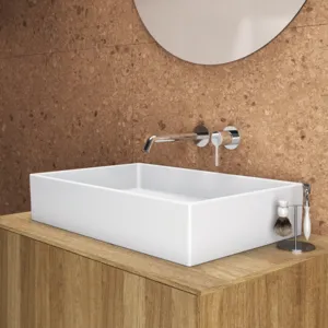 Waschbecken „Extra“ 60 × 40 × 12,5 cm in Seidenweiß Waschbecken „Extra“ 60 × 40 × 12,5 cm in Seidenweiß