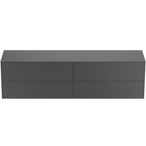 Ideal Standard Waschtischunterschrank Conca, 4 Auszüge, Anthrazit Ideal Standard Waschtischunterschrank Conca, 4 Auszüge, Anthrazit