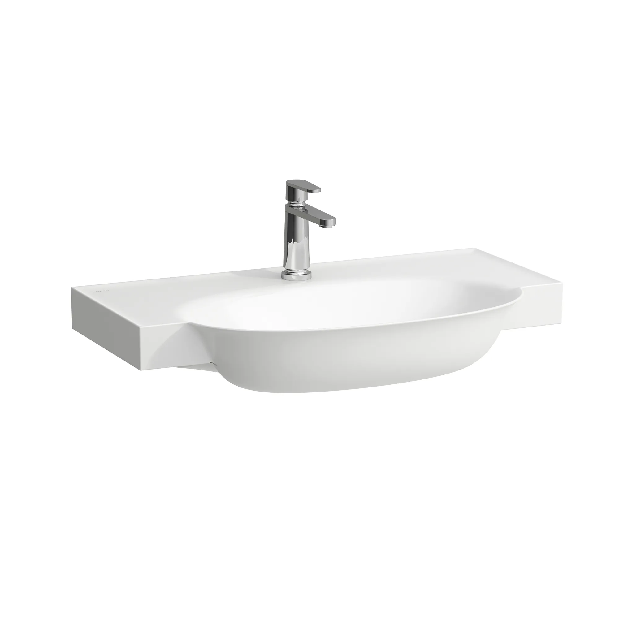 Waschtisch THE NEW CLASSIC 480x800x165 1 Hahnloch mit Überlauf weiß Waschtisch THE NEW CLASSIC 480x800x165 1 Hahnloch mit Überlauf weiß
