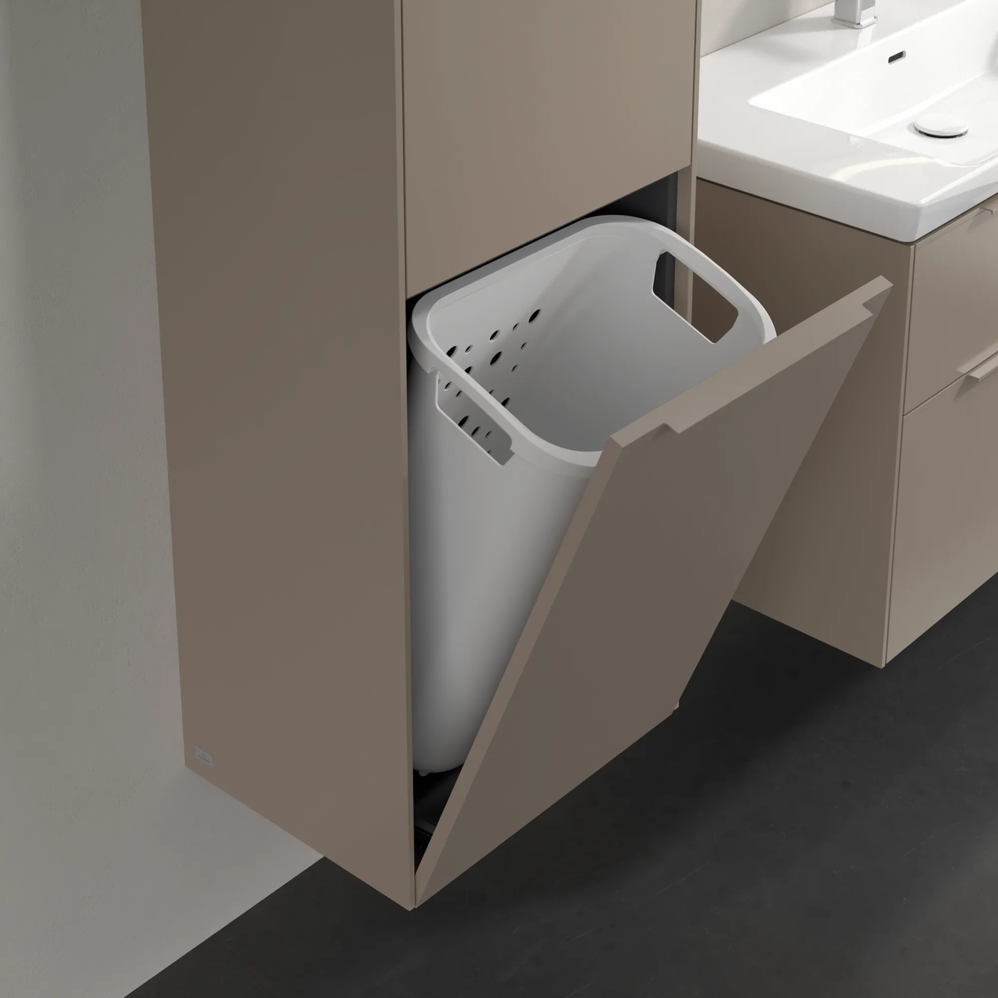 Villeroy & Boch Hochschrank Subway 3.0 C59202, 450 x 1710 x 362 mm, links angeschlossen