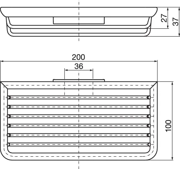 emco Eck-Schwammkorb „system 2“, Befestigung verdeckt, Form rechteckig 20 × 10,4 × 3,7 cm in chrom emco Eck-Schwammkorb „system 2“, Befestigung verdeckt, Form rechteckig 20 × 10,4 × 3,7 cm in chrom