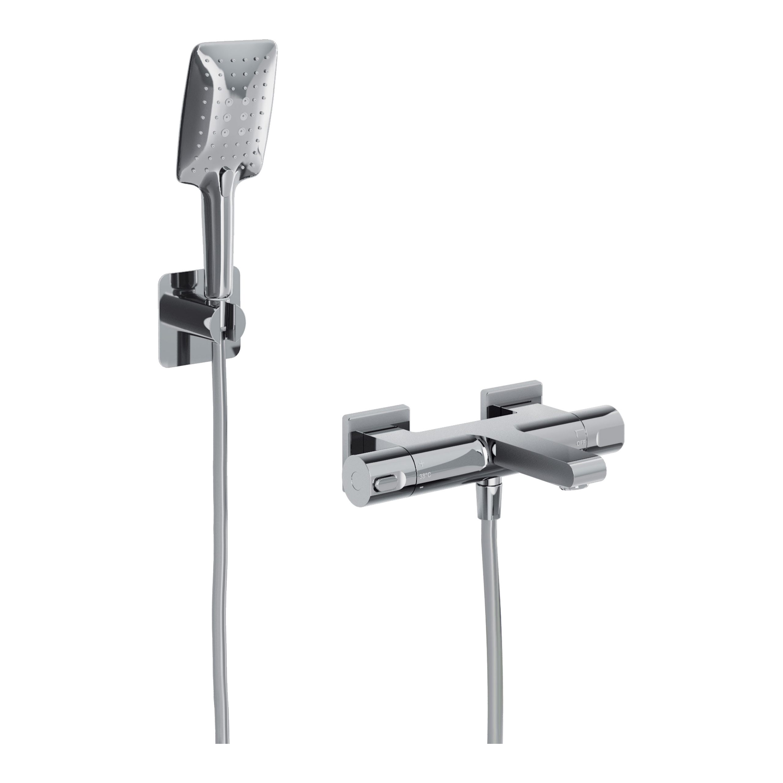 HSK Armatur „Shower-Set“ 2.09 Softcube in chrom HSK Armatur „Shower-Set“ 2.09 Softcube in chrom