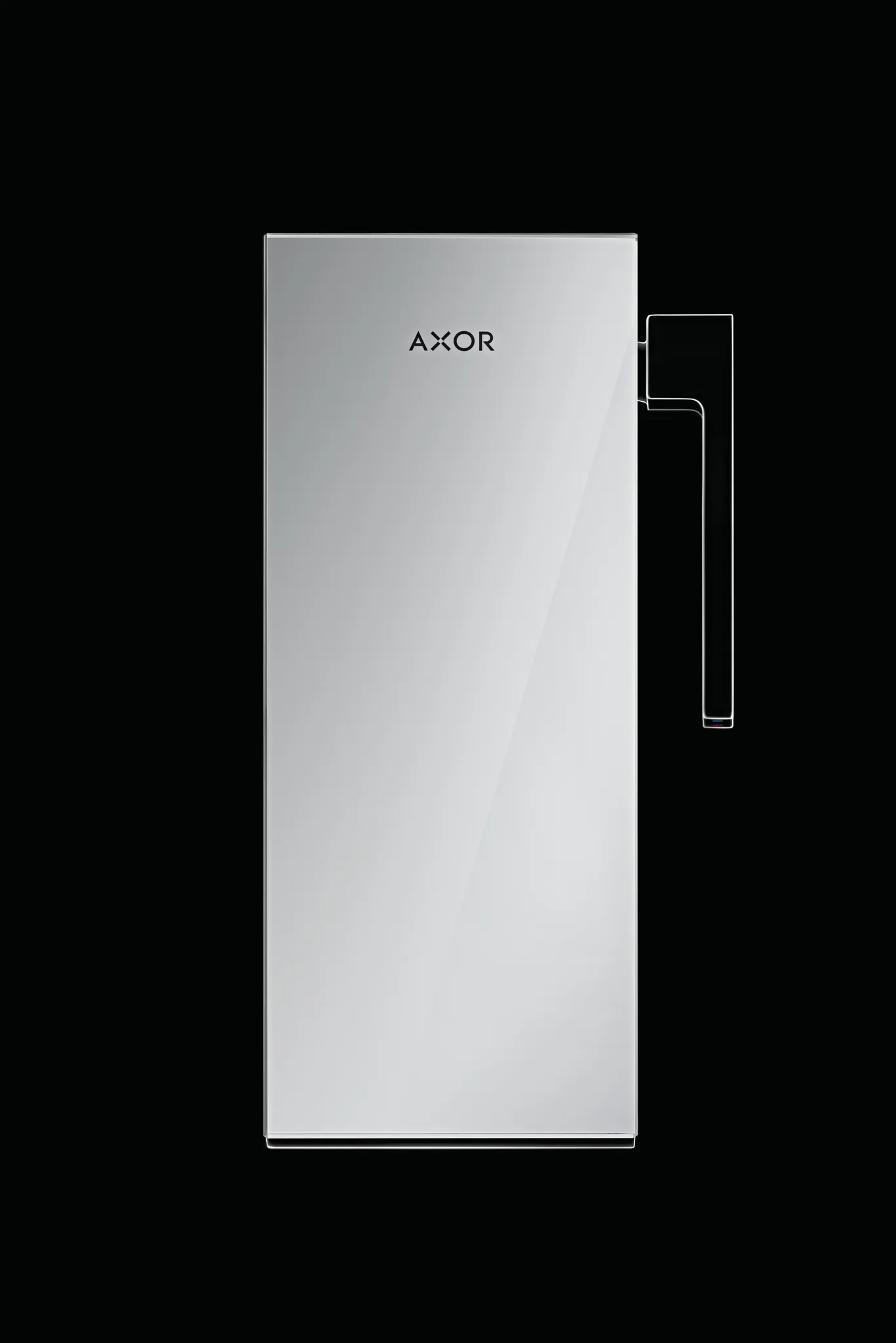 Hansgrohe AXOR MyEdition Mischer mit Platte 200 Glas, Spiegel Hansgrohe AXOR MyEdition Mischer mit Platte 200 Glas, Spiegel