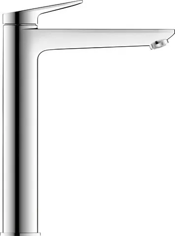 Einhand-Waschtischarmatur „Wave“ Ausladung 176 mm in Chrom Einhand-Waschtischarmatur „Wave“ Ausladung 176 mm in Chrom