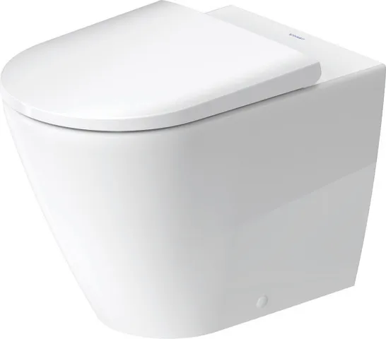 Stand-Tiefspül-WC back to wall „D-Neo“ 37 × 40 × 58 cm mit HygieneGlaze Stand-Tiefspül-WC back to wall „D-Neo“ 37 × 40 × 58 cm mit HygieneGlaze