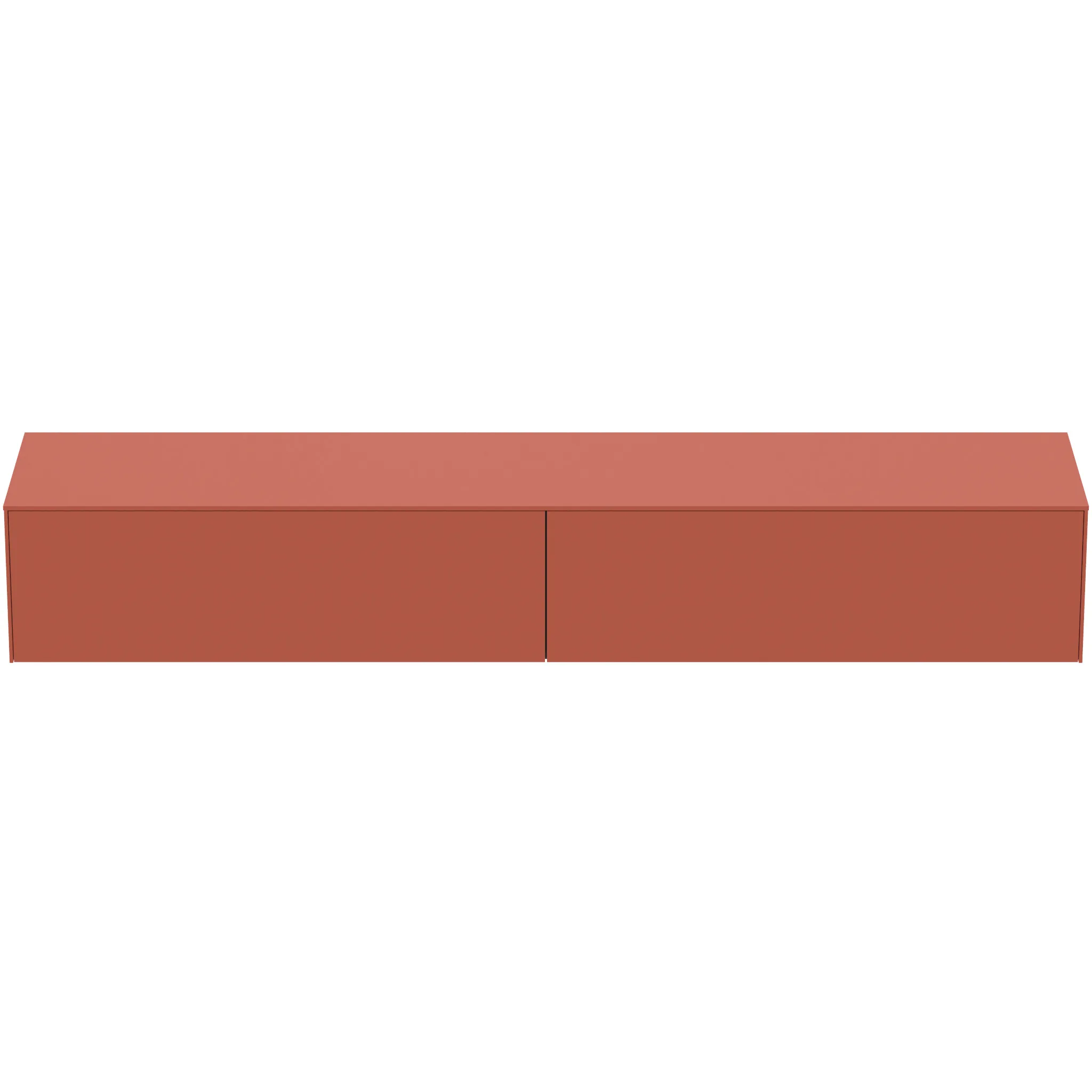 Ideal Standard Waschtischunterschrank „Conca“ 238,7 × 37 × 50,5 cm Sunset matt lackiert Ideal Standard Waschtischunterschrank „Conca“ 238,7 × 37 × 50,5 cm Sunset matt lackiert