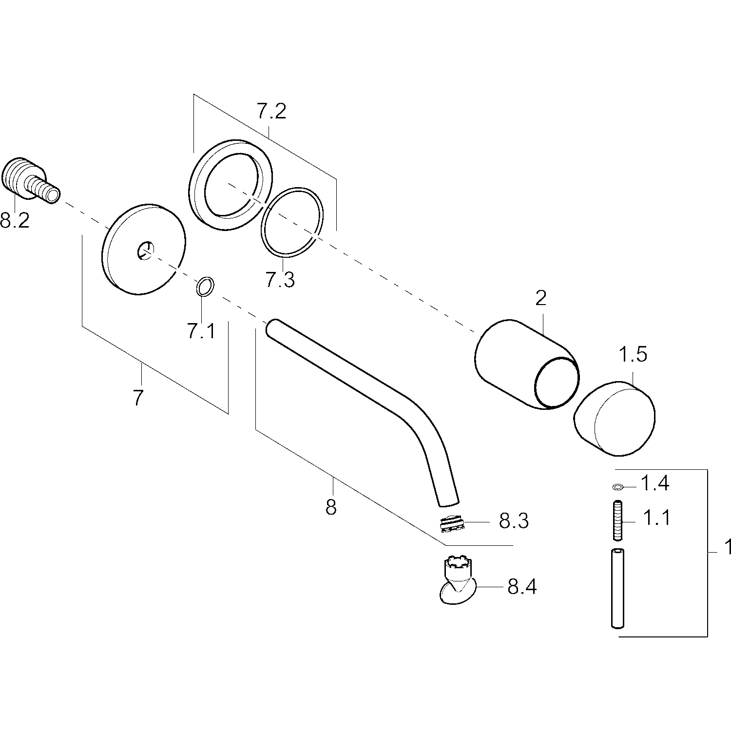 HansaPUBLIC Waschtischarmatur Hansastela 2021 Einhebelmischer Fertigmontageset für Waschtischbatterie 5793 Rosette rund Ausladung 225 mm Chrom HansaPUBLIC Waschtischarmatur Hansastela 2021 Einhebelmischer Fertigmontageset für Waschtischbatterie 5793 Rosette rund Ausladung 225 mm Chrom
