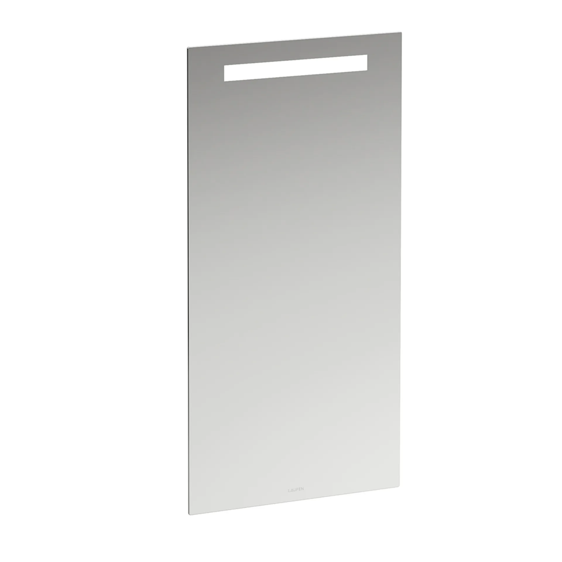 Laufen Spiegel LANI 450x28x900 mit 1 horizontal integriertem LED-Lichtelement Laufen Spiegel LANI 450x28x900 mit 1 horizontal integriertem LED-Lichtelement