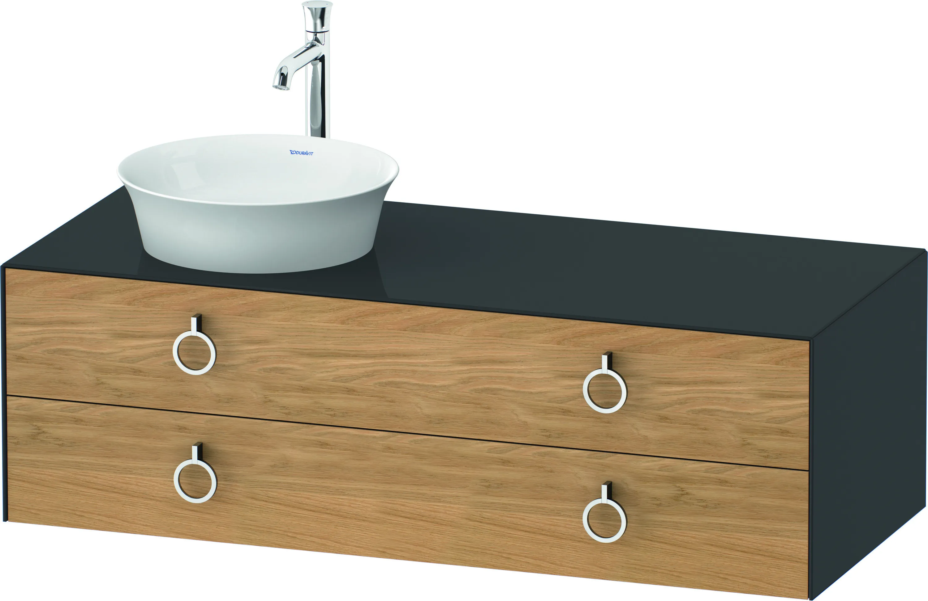 Duravit Waschtischunterschrank „White Tulip“, mit Beleuchtung Duravit Waschtischunterschrank „White Tulip“, mit Beleuchtung