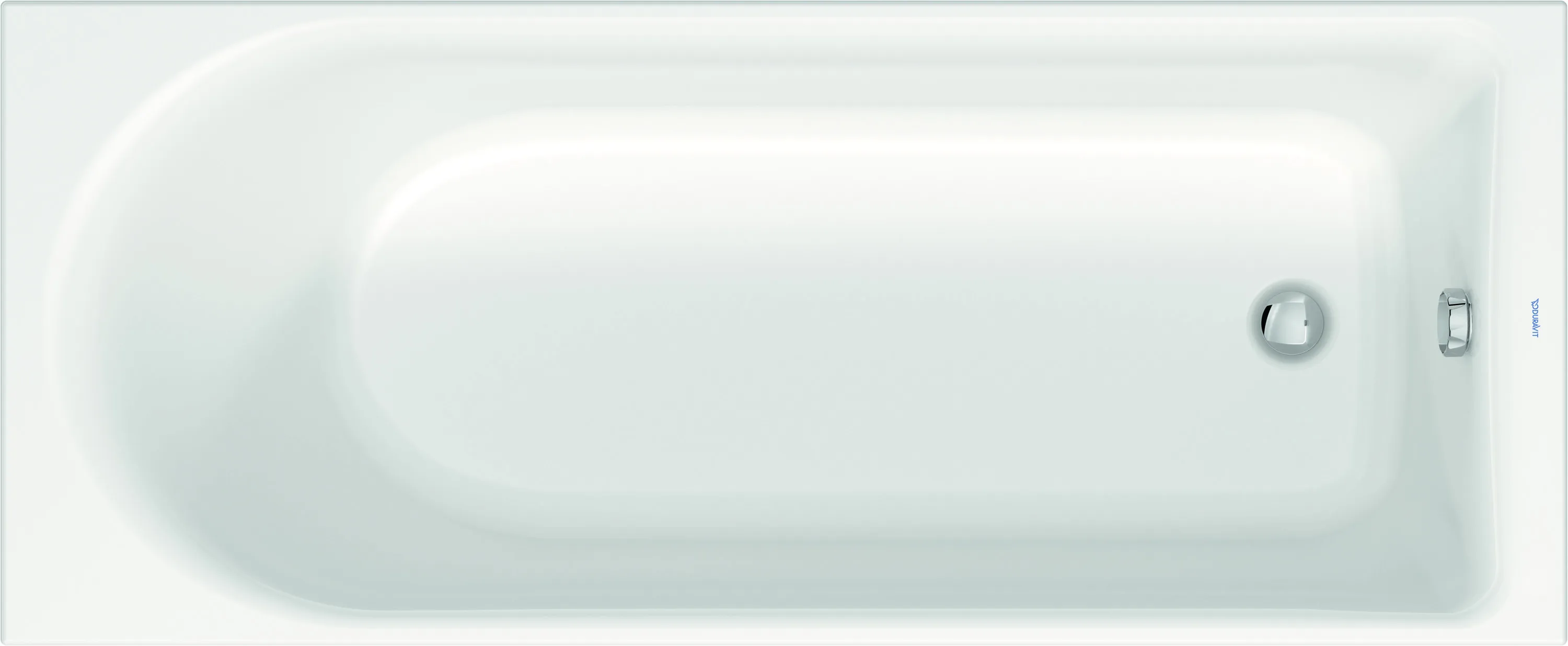Duravit Badewanne „D-Neo“ rechteck 1700 × 700 mm, Fußablauf in Weiß Duravit Badewanne „D-Neo“ rechteck 1700 × 700 mm, Fußablauf in Weiß