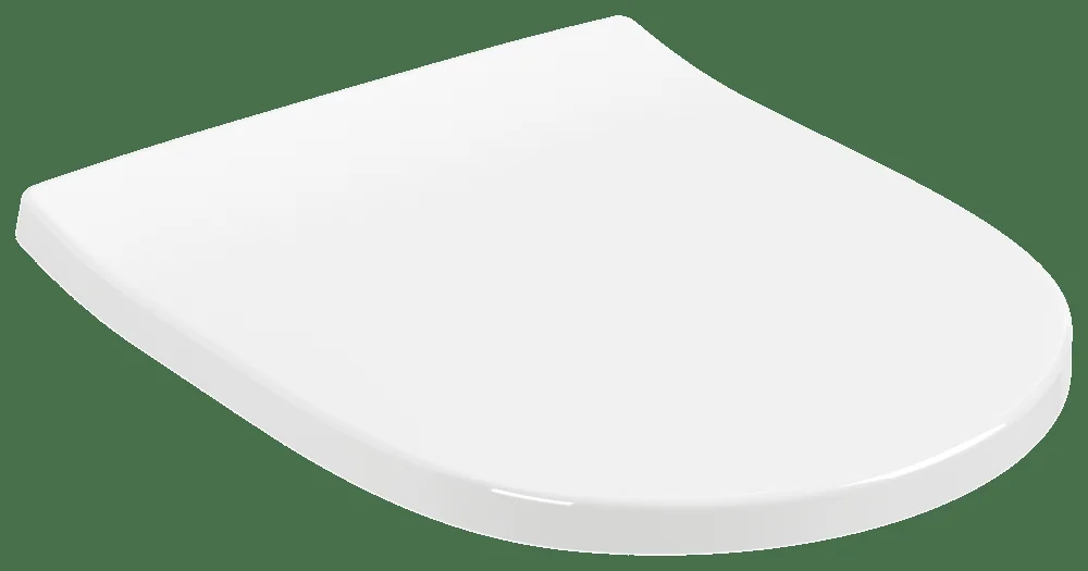 Villeroy & Boch O.novo WC-Sitz SlimSeat 8M82S1, oval, SoftClosing, QuickRelease, weiß