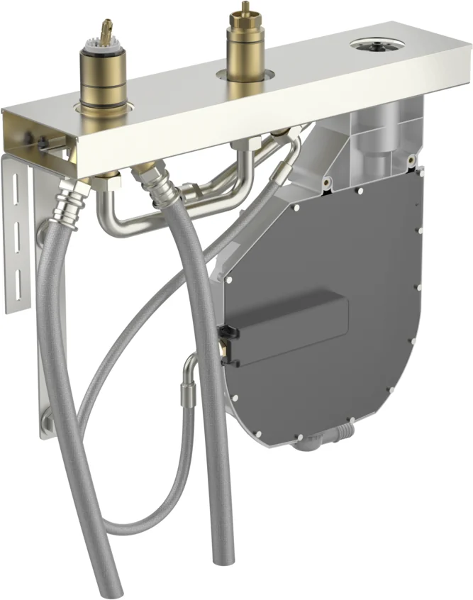 HansaCOMPACT UP-Rohbauset Bade- und Brausearmatur Wannenarmatur Chrom DN20