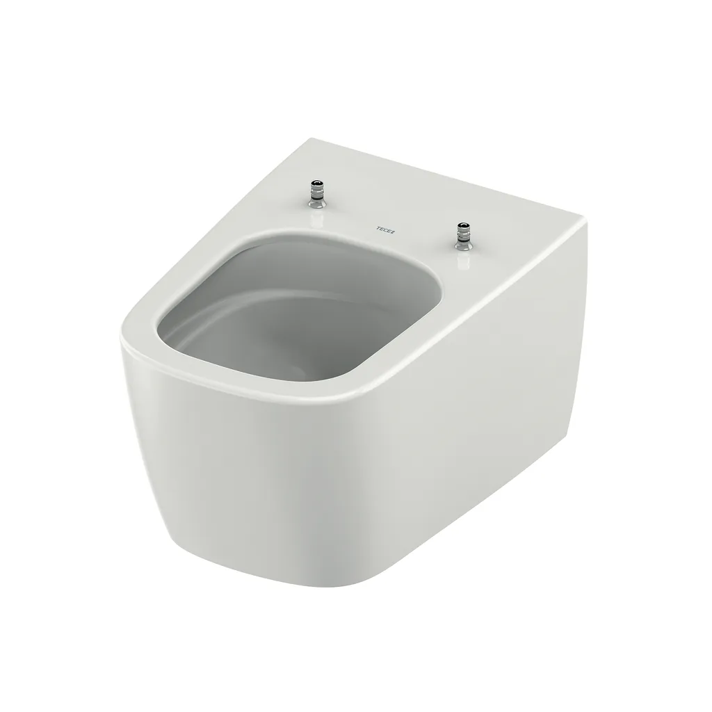TECE WC „neo“, Befestigung verdeckt, ohne Spülrand