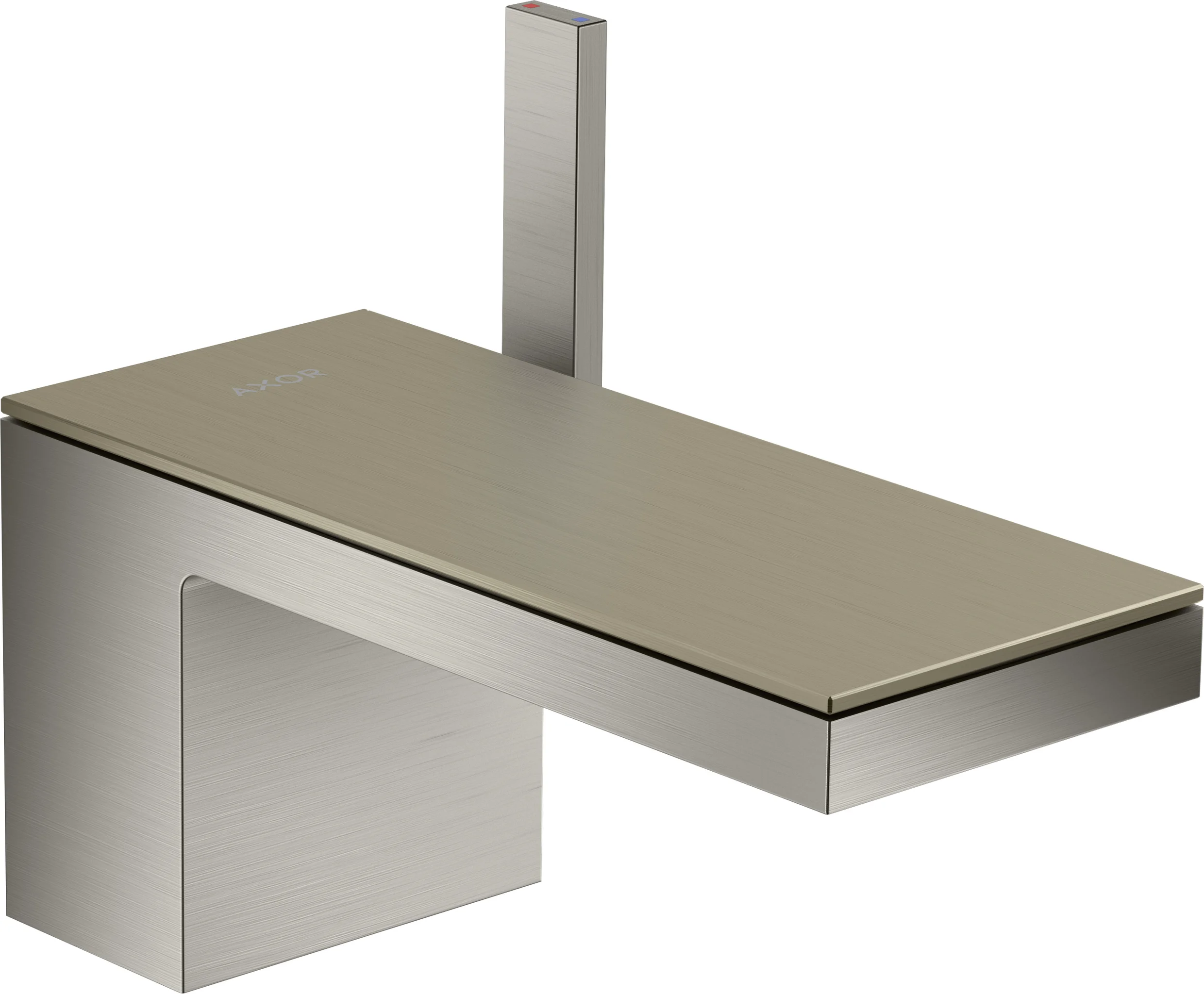 Hansgrohe AXOR MyEdition Platte 200 mm Metall Brushed Nickel abnehmbar