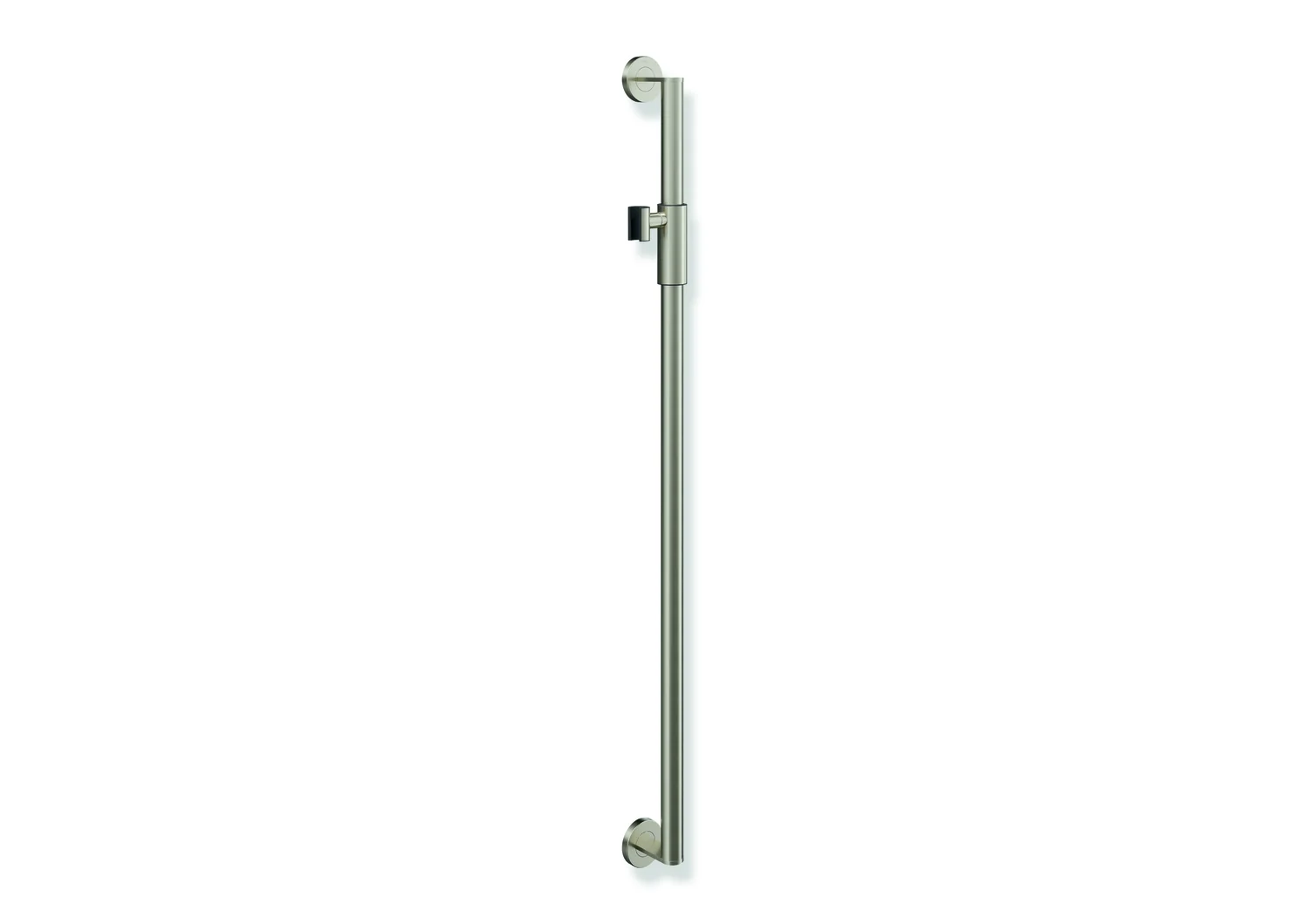 HEWI Brausehalterstange System 900, Edelstahl, PVD, Achsmaß 1100 mm, D: 32 mm, magnetischer Brausehalter HEWI Brausehalterstange System 900, Edelstahl, PVD, Achsmaß 1100 mm, D: 32 mm, magnetischer Brausehalter