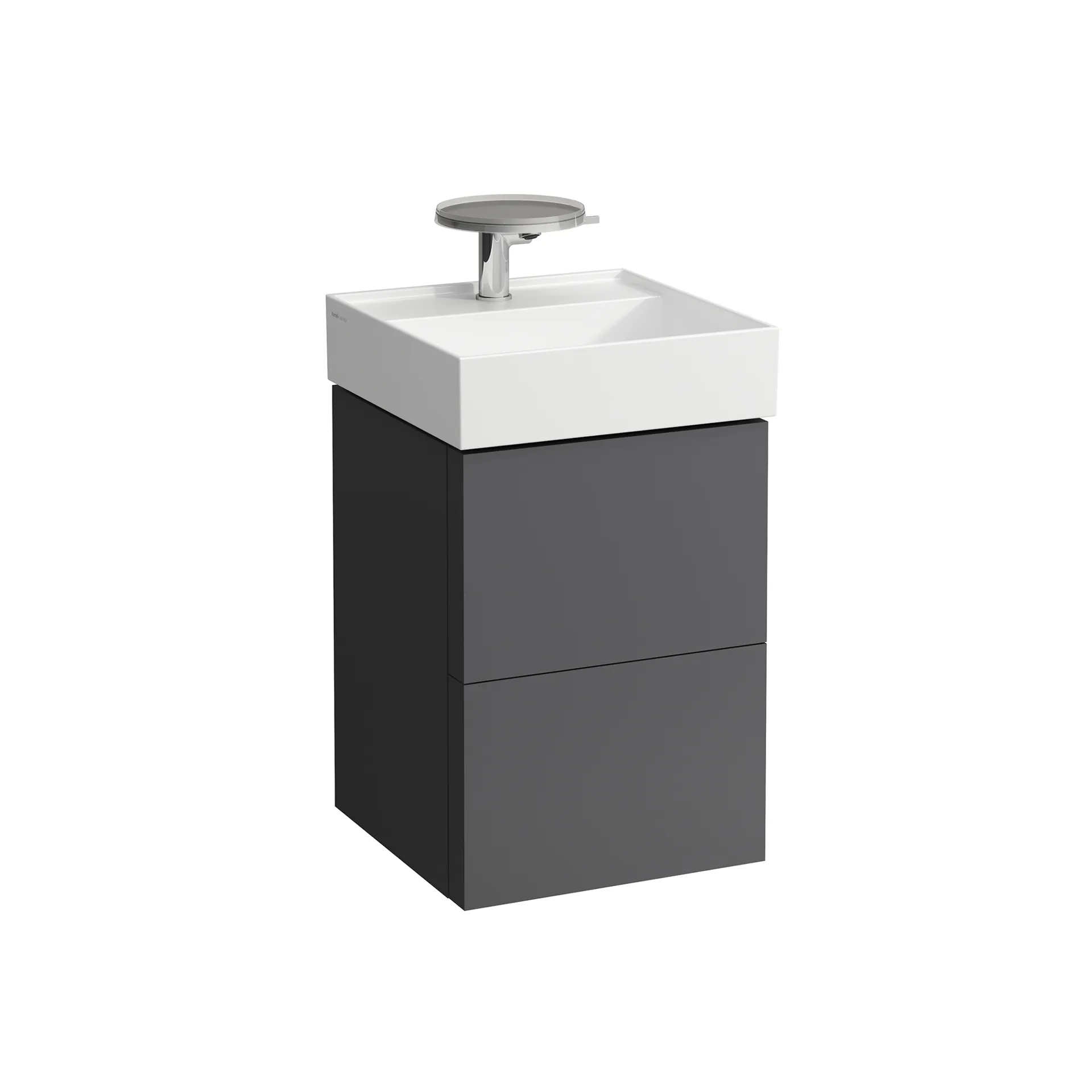 Laufen Waschtischunterbau „Kartell“ 450 × 600 × 440 mm Schiefergrau Laufen Waschtischunterbau „Kartell“ 450 × 600 × 440 mm Schiefergrau