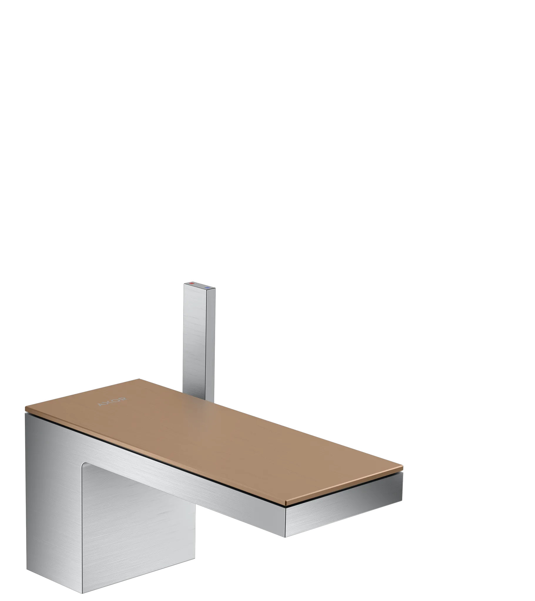 Hansgrohe AXOR MyEdition Mischer Platte 200 Brushed Red Gold Hansgrohe AXOR MyEdition Mischer Platte 200 Brushed Red Gold