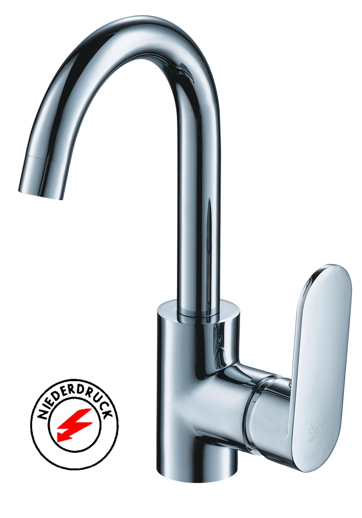 Waschtisch-Einhandbatterie AqvaPlus - für offene Heißwasserbereiter - seitlicher Hebel - Klick-Klack-Ablaufgarnitur 1"1/4 - Kartusche mit keramischen Dichtscheiben - Heißwassersperre - Wassermengendurchflussregulierung - flexible Druckschläuche 3/8", Waschtisch-Einhandbatterie AqvaPlus - für offene Heißwasserbereiter - seitlicher Hebel - Klick-Klack-Ablaufgarnitur 1"1/4 - Kartusche mit keramischen Dichtscheiben - Heißwassersperre - Wassermengendurchflussregulierung - flexible Druckschläuche 3/8",