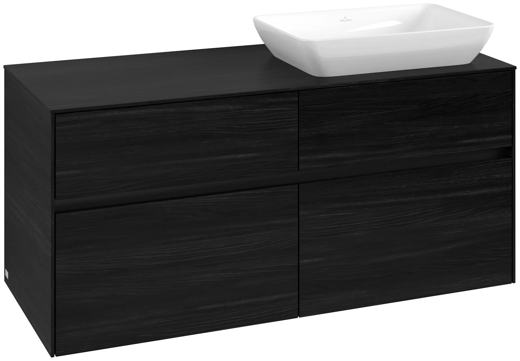 Villeroy & Boch Collaro Waschbeckenunterschrank C11400 Black Oak