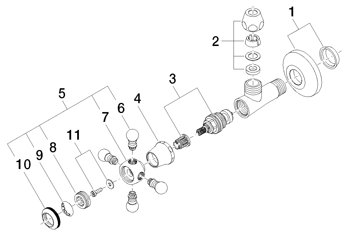 Eckventil MADISON Chrom 22900360 Eckventil MADISON Chrom 22900360