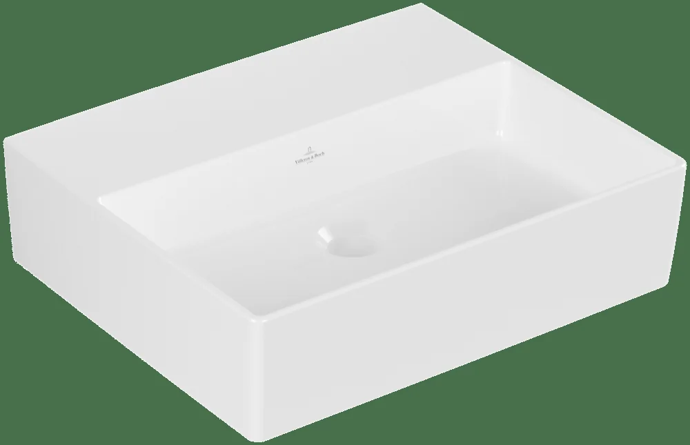 Villeroy & Boch Memento 2.0 Waschbecken TitanCeram 500x420mm Rechteck Weiß Alpin