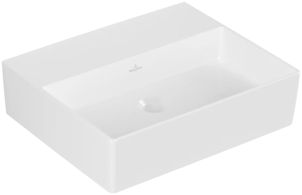 Villeroy & Boch Memento 2.0 Waschbecken TitanCeram 500x420mm Rechteck Weiß Alpin