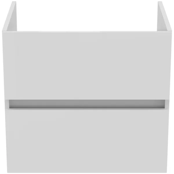 Ideal Standard Waschtischunterschrank „Eurovit+“ 60 × 55 × 44 cm Hochglanz weiß lackiert