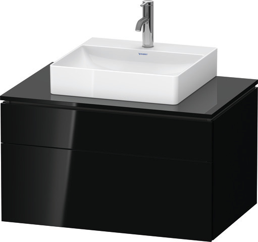 Duravit Waschtischunterschrank wandhängend „L-Cube“ 82 × 48,2 × 55 cm