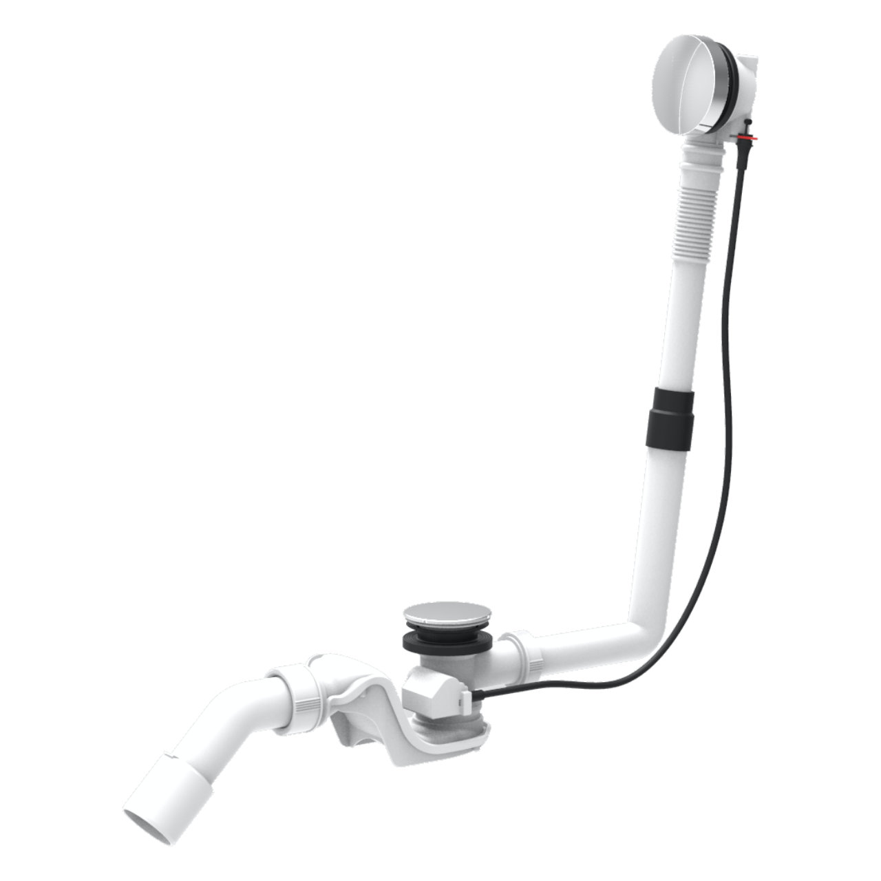 Set Badewanne 170 x 75 cm mit Ablauf und Träger, weiß Set Badewanne 170 x 75 cm mit Ablauf und Träger, weiß