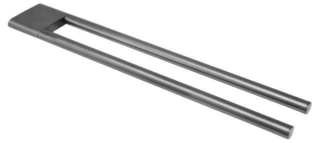 Edition 400 Handtuchhalter 450 mm Schwarzchrom gebürstet Handtuchhalter Edition 400 11518,fest 2-tlg., 450 mm, Schwarzchrom gebürstet Edition 400 Handtuchhalter 450 mm Schwarzchrom gebürstet Handtuchhalter Edition 400 11518,fest 2-tlg., 450 mm, Schwarzchrom gebürstet