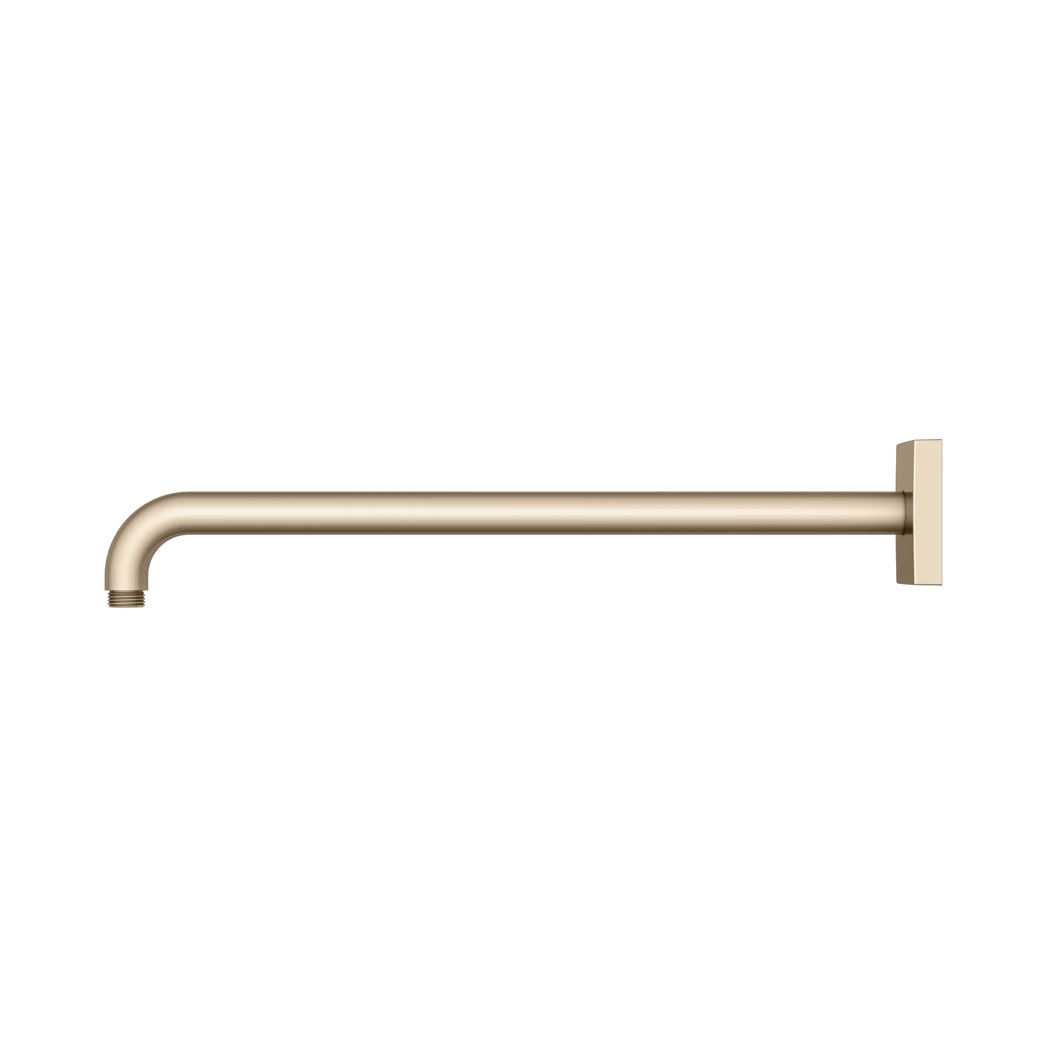 Edition 300 53088030402 Brausearm Wandanschluß eckig Ausladung 450 mm Bronze gebürstet