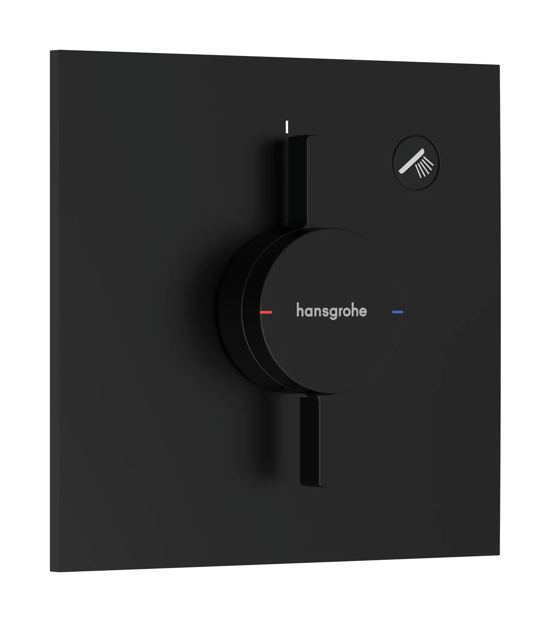 Hansgrohe DuoTurn E Mischer Unterputz für 1 Verbraucher, Mattschwarz Hansgrohe DuoTurn E Mischer Unterputz für 1 Verbraucher, Mattschwarz