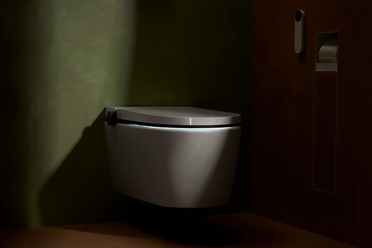 Hansgrohe LavaPura Element S Wand-Dusch-WC Komplettset, weiß, AquaHelix Flush, SmartClean, HygieneEffect Hansgrohe LavaPura Element S Wand-Dusch-WC Komplettset, weiß, AquaHelix Flush, SmartClean, HygieneEffect