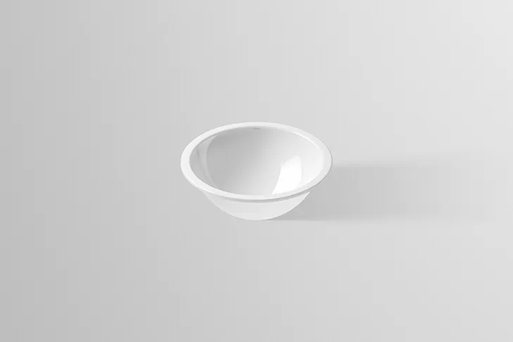 Waschbecken „K-Serie“ 400 × 140 mm mit ProShield Waschbecken „K-Serie“ 400 × 140 mm mit ProShield