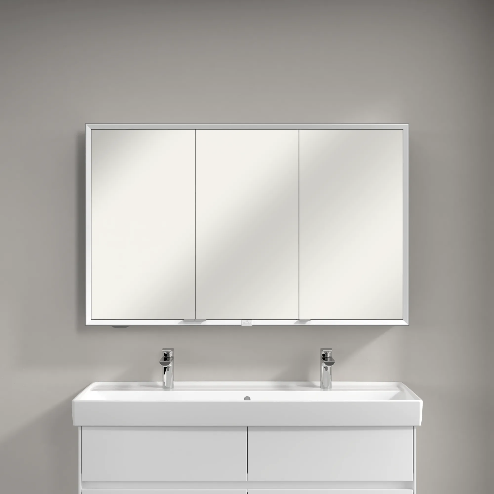 Villeroy & Boch Spiegelschrank „My View Now“ mit Sensorschalter 120 × 75 × 16,8 cm
