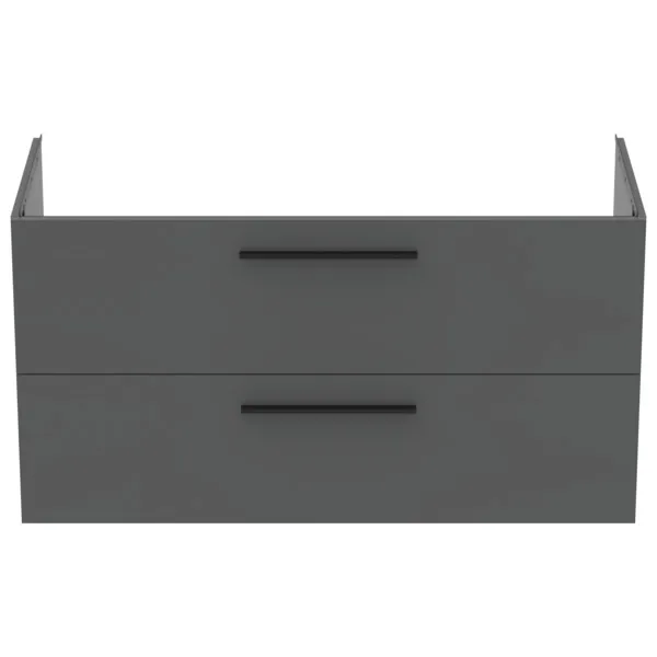 Ideal Standard Waschtischunterschrank „i.lifeB“ 120 × 63 × 50,5 cm Quarzgrau matt