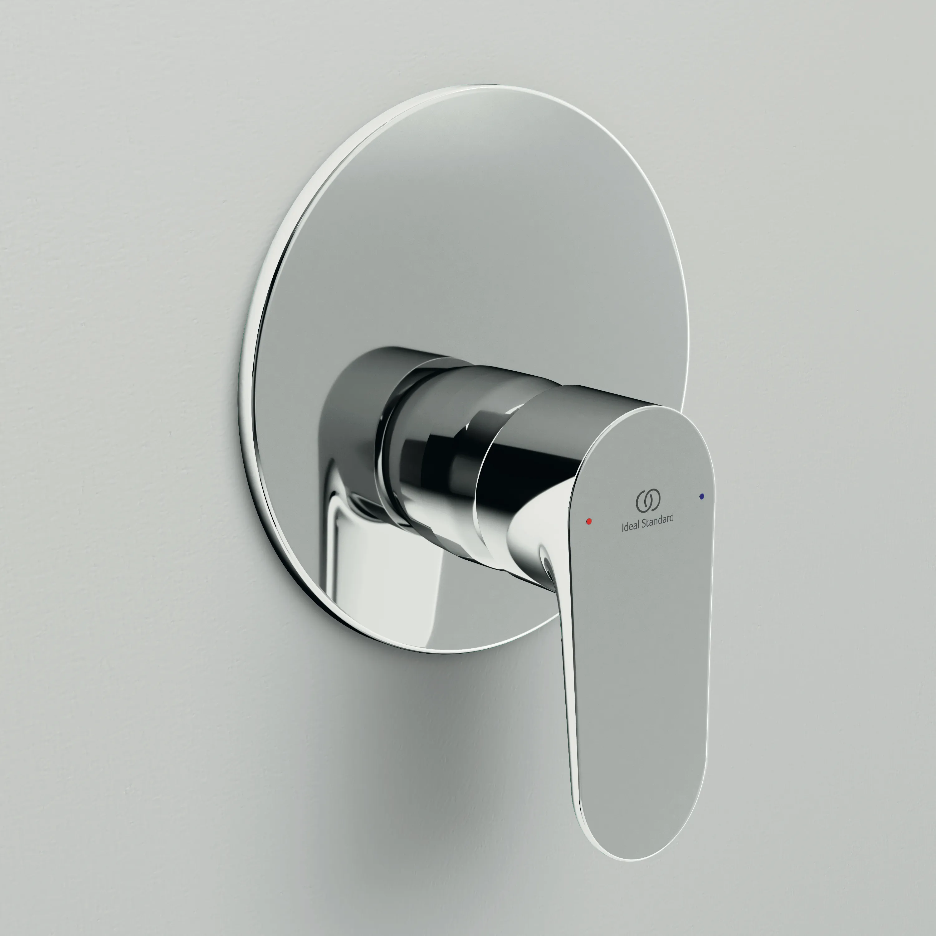 Brausearmatur Unterputz Cerafine O, Bausatz 2, Rosette Durchmesser:163mm, Chrom Brausearmatur Unterputz Cerafine O, Bausatz 2, Rosette Durchmesser:163mm, Chrom