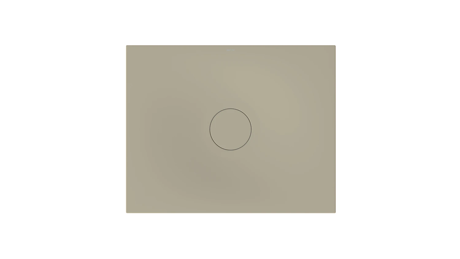 Bette rechteck Duschwanne „BetteAir“ 1000 × 800 mm mit BetteAntirutsch Pro, ohne Oberflächenveredelung, mit Minimum-Wannenträger, in Cashmere