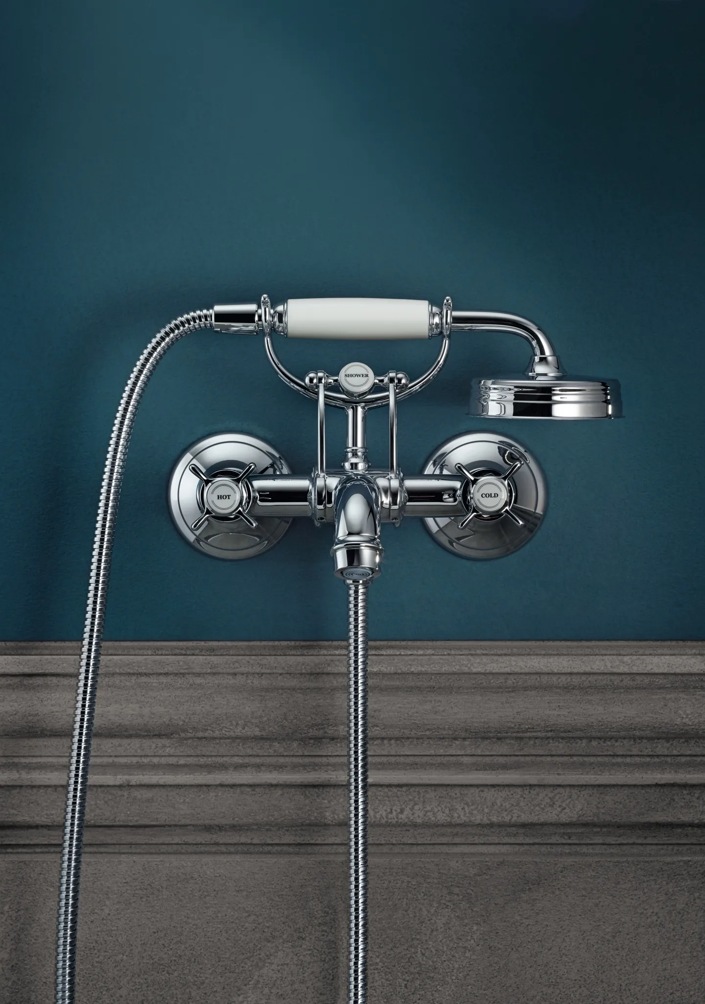 Zweigriff Wannenarmatur Aufputz Axor Montreux chrom Zweigriff Wannenarmatur Aufputz Axor Montreux chrom