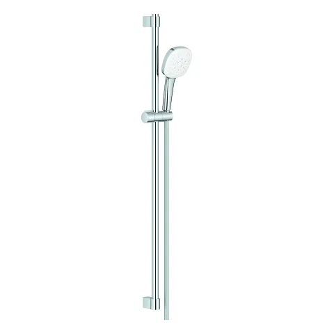 Brausestangenset Tempesta Cube 110 26909_3, 900mm, Handbrause Tempesta Cube 110, 3 Strahlarten: Rain/Jet/Massage, Brauseschlauch Relexaflex 1.750mm, Water Saving, maximaler Durchfluss (bei 3 bar): 8.4 l/min, chrom Brausestangenset Tempesta Cube 110 26909_3, 900mm, Handbrause Tempesta Cube 110, 3 Strahlarten: Rain/Jet/Massage, Brauseschlauch Relexaflex 1.750mm, Water Saving, maximaler Durchfluss (bei 3 bar): 8.4 l/min, chrom