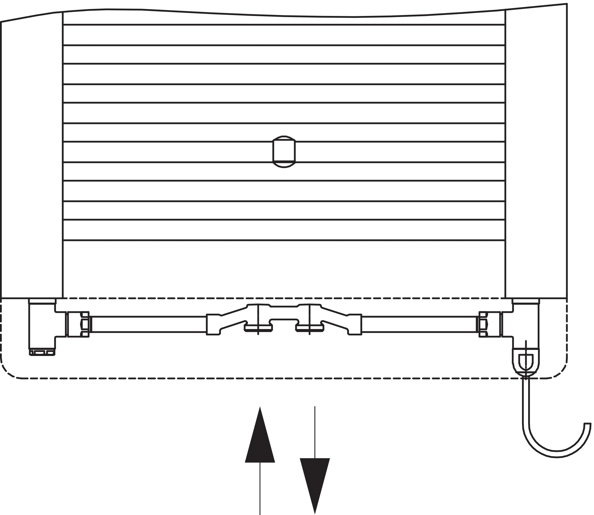 Kermi Design-Heizkörper „Credo® plus“ 55 × 97,3 cm