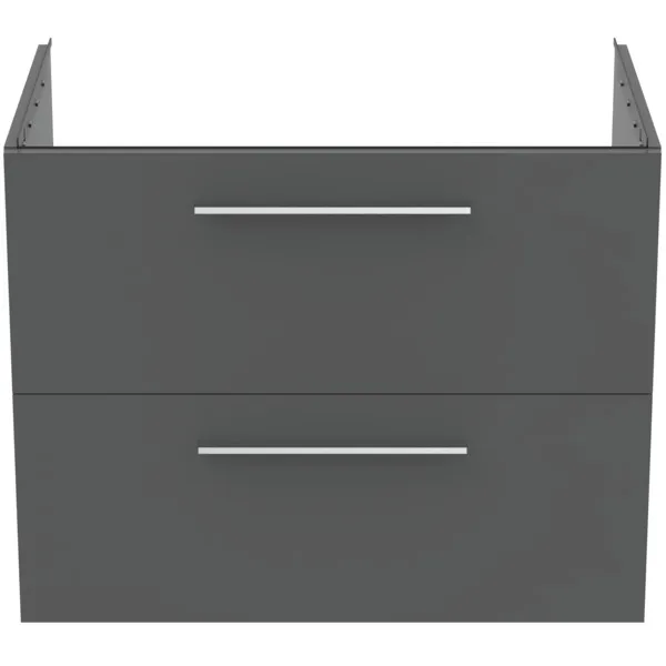 Ideal Standard Waschtischunterschrank „i.lifeB“ 80 × 63 × 50,5 cm Quarzgrau matt Ideal Standard Waschtischunterschrank „i.lifeB“ 80 × 63 × 50,5 cm Quarzgrau matt