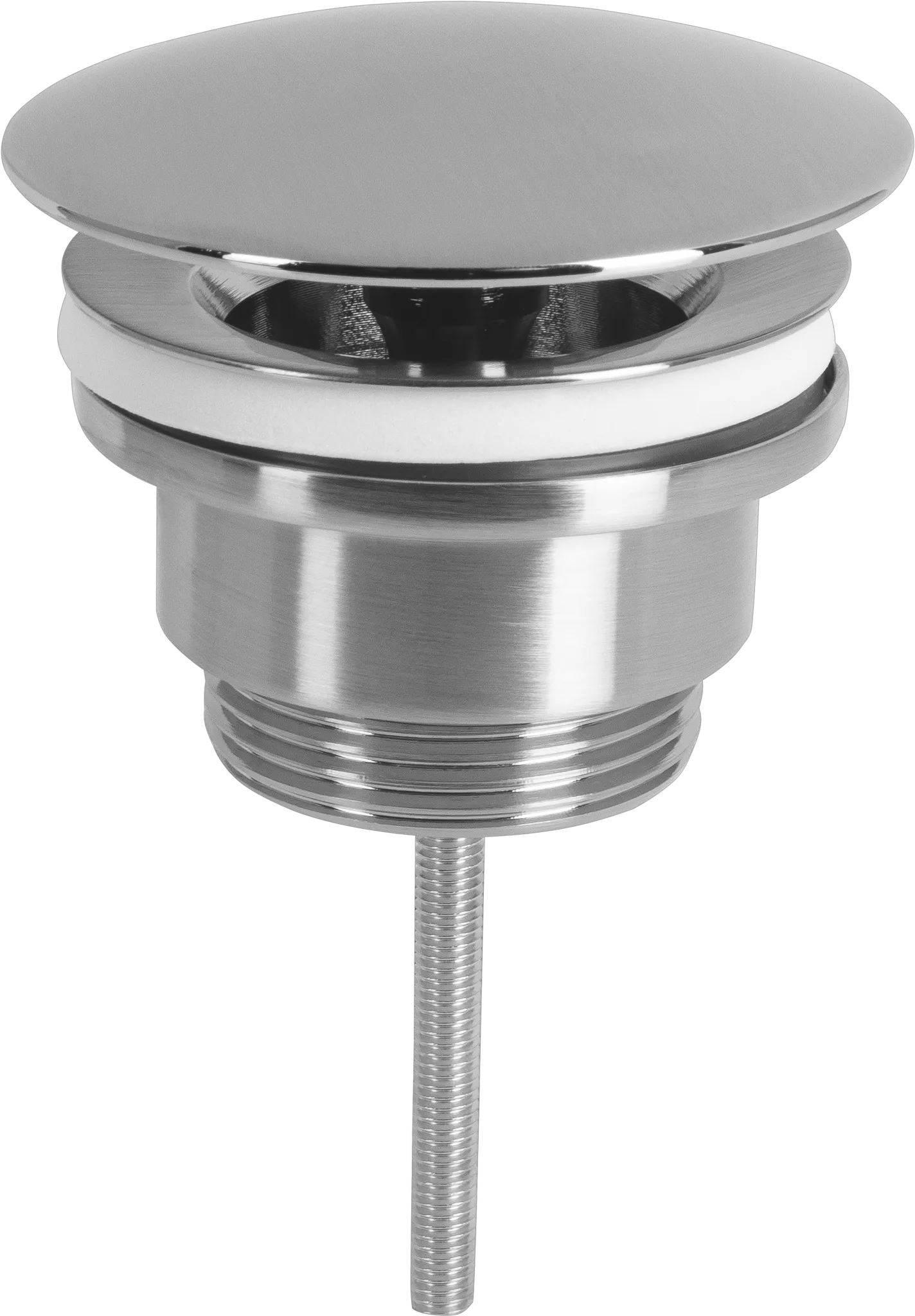 AS Design-Universalventil 1 1/4″x D=72mm nicht verschließbar, MS Edelstahloptik